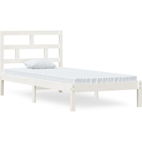 Maison Exclusive - Estructura de cama madera maciza de pino blanc