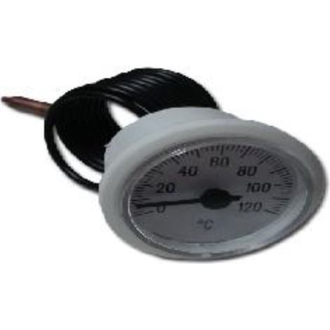 Termometro 37mm blanco 0/120°