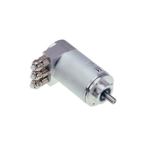 Encoder Trasduttore Assoluto 6FX2001-5QN25, Multi-Turn 27 bit, PROFINET, Tensione impiego 10-30 V flangia bloccaggio/albero 10 mm Connettore M12