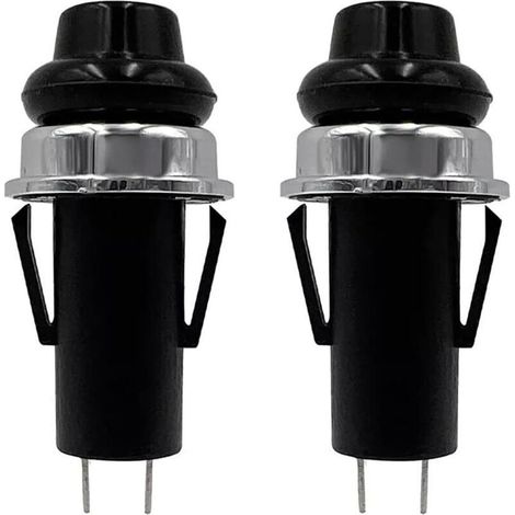 Set mit 2 beleuchteten Drucktastern für Gasgrills 70189, kompatibel mit Weber Spirit E/S 210, E-220, E-310 usw. (1/4)