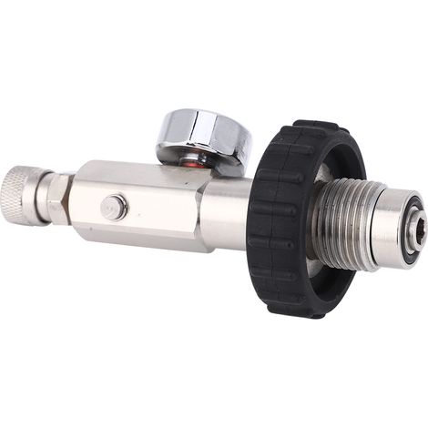 Raccord rapide gonflable en cuivre CO2 de haute qualité avec poignée en plastique pour système de gonflage (1/5)