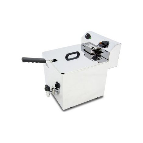 Friteuse électrique - 12L - 4,5 kW - Avec robinet - Monophasée - Arilex (1/3)