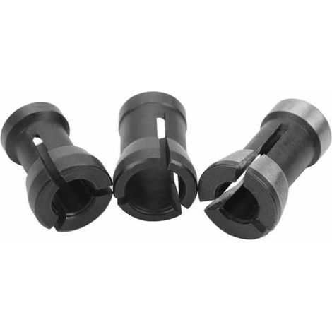 Tête De Mandrin - HSS - 6 mm 6 35 mm 8 mm - Pour Fraiseuse Perceuse Gravure - Lot De 6 Pièces (1/4)