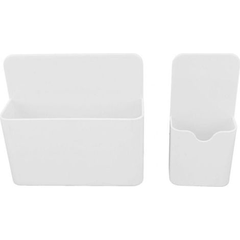 ALLIANDISPorte-marqueur magnétique effaçable à sec et boîte de rangement pour effaceur de tableau blanc pour bureau et salle de classe (1/3)