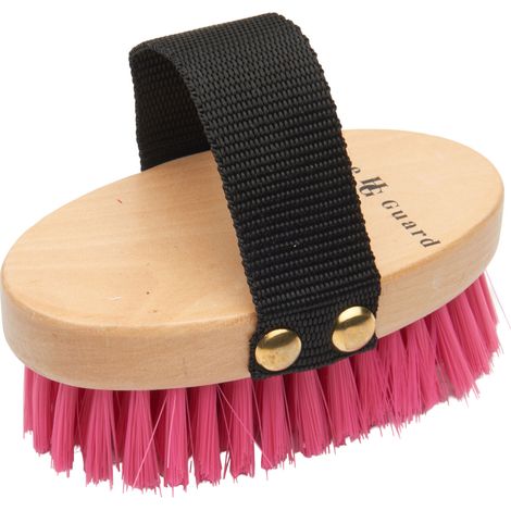 Horse Guard Mini Kardätsche, pink - Pflegebürste für Pferde