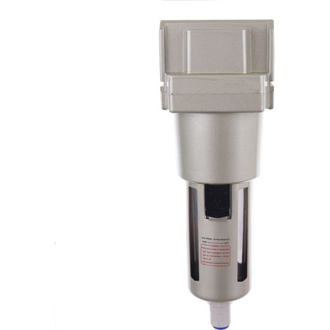 Filtro essiccatore aria da 3/4 di pollice con scarico automatico verso il compressore.
