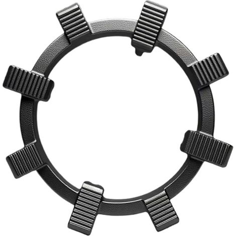 JSSEVN-Support de Casserole en Métal pour Réchaud à Gaz, Réducteur de Flamme, Diffuseur de Chaleur, Adaptateur pour Cafetière, Plaque de Cuisson