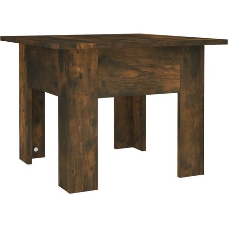 Maison Exclusive - Couchtisch Räuchereiche 55x55x42 cm Holzwerkst