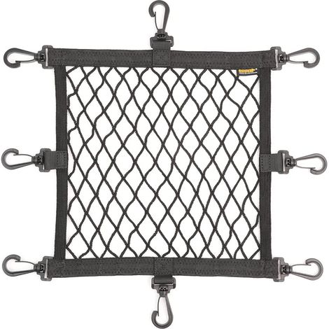 Filet à bagages de moto avec crochets réglables en plastique pour motos et vélos (1/5)