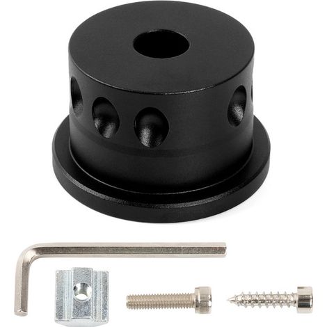 Wandhalterung für Rennspiel-Lenkräder mit Speedmax-Schnellverschluss QR70 – Schwarz (1/4)