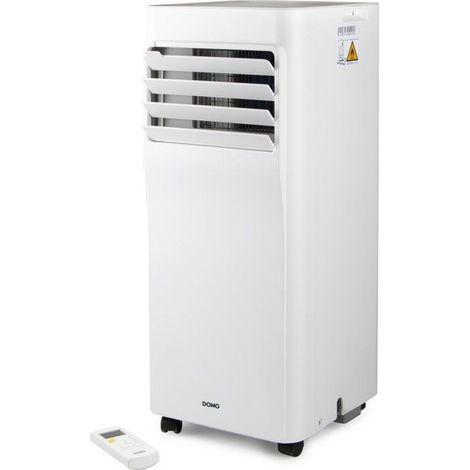 Climatizzatore mobile DOMO DO10181 4-in-1 9000 BTU 332 m³/h bianco R290 con telecomando (1/5)