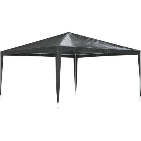Carpa profesional para fiestas gris antracita 90 g/m² 4x4 m vidaXL