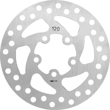 Bremsscheibe für E-Scooter, 120 mm Edelstahl-Scheibenbremsbeläge, 5 Löcher für Elektroroller M365/PRO/PRO2 (1/5)