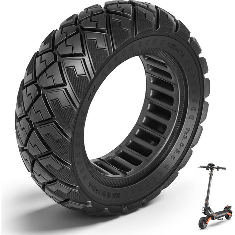 Pneu Plein pour G2 Pro 10X Eagle Pro Trottinette électrique 9 x 3,0-5,5 Pneu Solide Roue Rechange Antidérapant Anti-crevaison Noir (1/5)