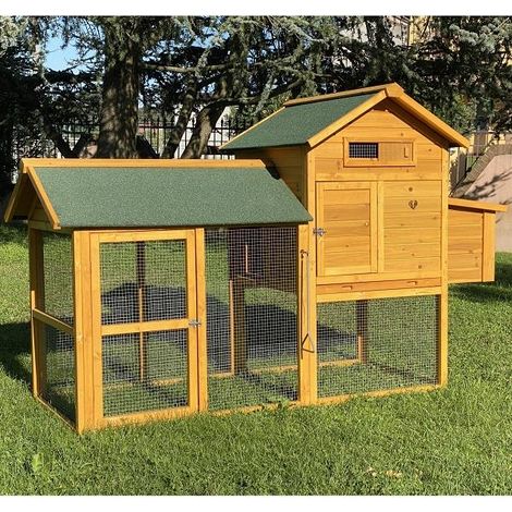 Pollaio In Legno Padovana XL Tetto Bituminato