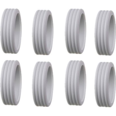 Lot de 8 protections silicone pour roulettes valises multidirectionnelles
