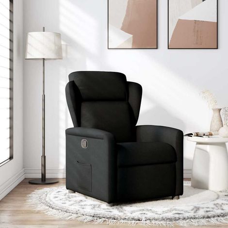 Maison Exclusive - Relaxsessel Schwarz Stoff