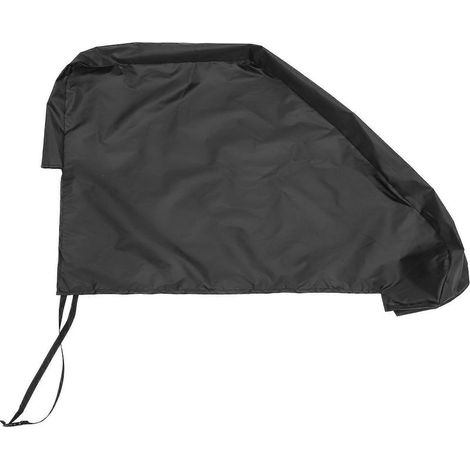 Housse pour crochet de remorquage de porte-voitures, housse pour connecteur d'attelage de voiture, housse pour attelage de remorque, protection solaire pour attelage de caravanes-87X62X40CM-Black (1/4)