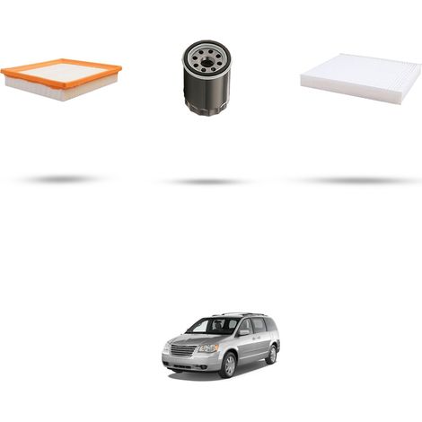 Kit tagliando 3 filtri compatibile con Chrysler Voyager (RT)  3.8 V6 142kw dal 2008 (1/5)