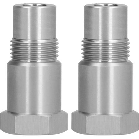 2 Stück Sauerstoffsensor-Adapter-Schweißstecker Motorhilfsteile mit Filter Autoteile M18x1,5 (1/5)