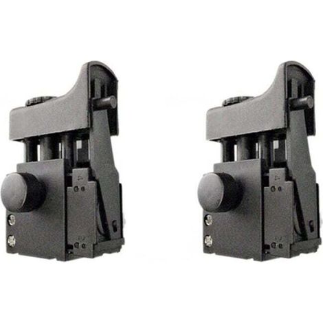Interrupteur de contrôle de vitesse pour perceuse électrique, 2 pièces, remplacement pour 321632 D10VH D10VC2 DV16V FDV16VB2 10 mm (1/4)