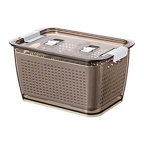 YMYNY Conteneur de stockage d'aliments frais Conteneur de stockage pour réfrigérateur sans BPA Stockage d'aliments frais (1/4)