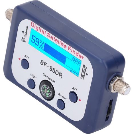 Portable 950-2150 MHz Digital Satellite Signal Detector with Backlit LCD Screen (1/5)