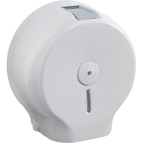 Distributeur De Rouleaux De Papier Toilette Max. 22 Cm En Résine Thermoplastique Blanc