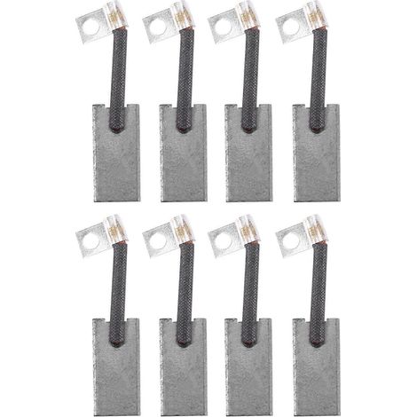 8-teiliges Set mit Kohlebürsten und Schrauben für Club Car EZ GO Yamaha Golfwagen-Benzinstartergeneratoren (Teilenummer 101869302)