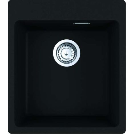 Franke Maris - Fregadero de fragranite MRG 610-39 FTL, 44x50 cm, negro mate 114.0661.448