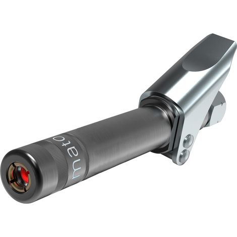 Lumatic Safe-Lock Heavy-Duty Mato Grease Coupler with 81mm Long Reach (Model LUM3245801)