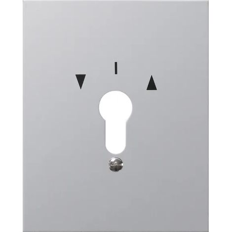 Gira Metallabd. + Symbole WG AP Aluminium [009730], 0097 30