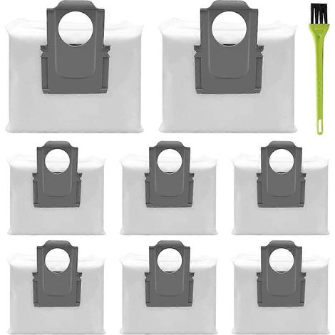 Accessoire sac à poussière pour Roborock Q7Max/Q7 Max Plus/Q7 Max+/S7 MaxV Ultra,de rechange aspirateur sacs Suction Station (1/5)