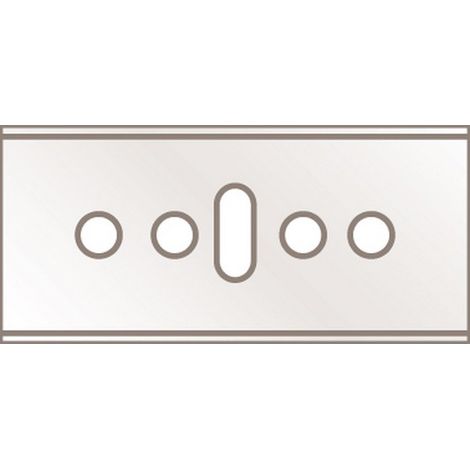 MARTOR 10 x LAMA INDUSTRIALE, lame di ricambio per cutter, coltelli di sicurezza, 18,4 mm, affilate, riutilizzabili su 4 lati, NR. 45