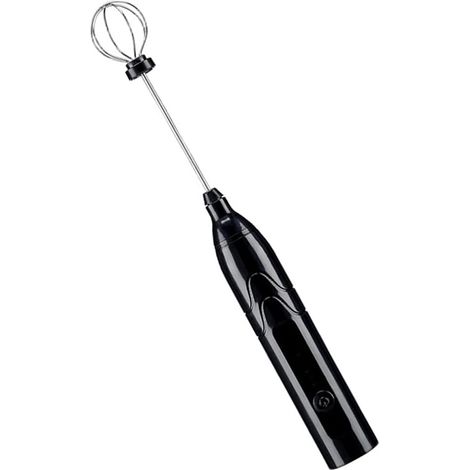 Frother À Lait Portable - Moteur À Vitesse Réglable - Rechargeable Par USB - Pour Café Latte Chocolat Chaud - 2 Fouets En Acier Inoxydable - 1 Pièce