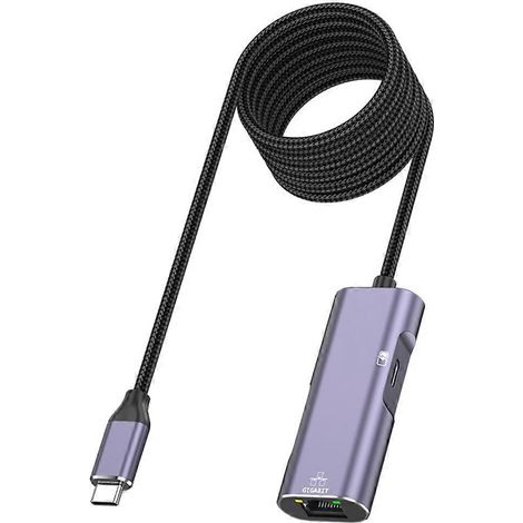PD32 Typ-C auf Gigabit-Mobilfunkkabeladapter mit integrierter Ladefunktion für Live-Streaming (1/5)
