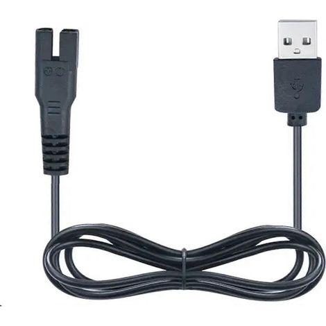 Cable de carga USB de 80 cm, 5 V, 2 A para aspiradora de piscina portátil, cable de alimentación de repuesto 28620E (1/4)