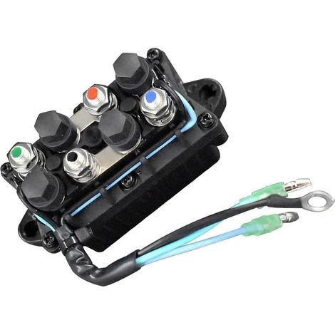 Sostituzione relè trim potenza barca, relè motori fuoribordo, relè trim compatibile con motore fuoribordo Yamaha, 6h1-81950-00 6h1-81950-01 (1/5)