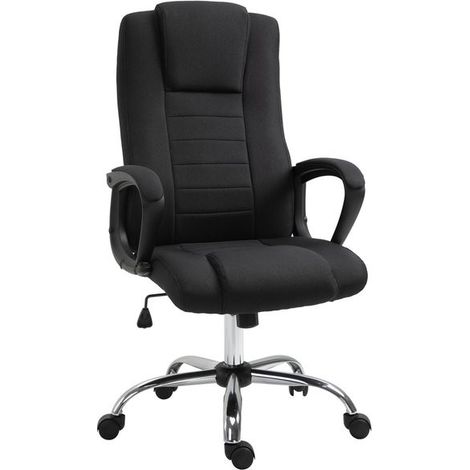 Fauteuil de bureau GEOFFREY Noir (1/5)