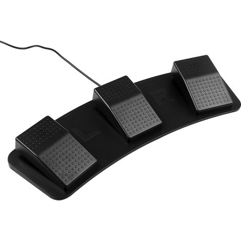 FS23-P USB Triple interrupteur au pied multifonctionnel personnalisé pédale photoélectrique pour l'acquisition d'images contrôle de jeu de musique (1/5)