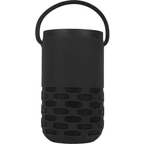 Étui de rangement en silicone pour enceinte Bose Home Portable Speaker, housse de protection et étui de transport (noir) ( ) (1/3)
