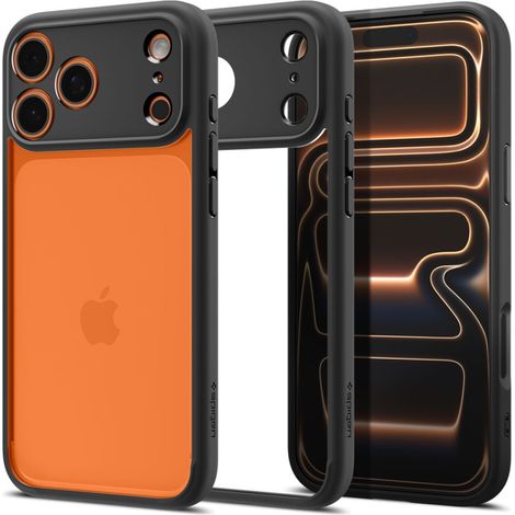 Cover posteriore per iPhone 17 Pro Ultra Hybrid - nero opaco (1/5)