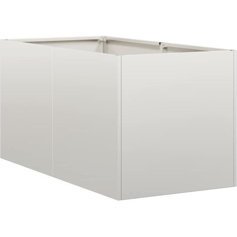 Maison Exclusive - Pflanzgefäß 40x80x40 cm Edelstahl (1/5)