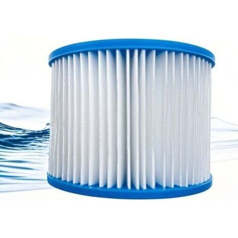 8er-Pack Filterkartuschen Typ VI für Bestway Lay-Z-Spa, Whirlpool- und Spa-Filter Typ VI für Coleman SaluSpa-Filter, Bestway-Filter, Lay-Z-Spa und Intex (1/5)
