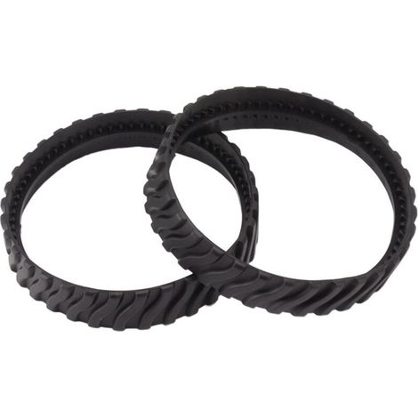 Lot de 2 chenilles de rechange en caoutchouc pour robots nettoyeurs de piscine Zodiac MX8 et MX6 (1/5)