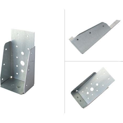 Support de poteau lourd sans lèvre pour poutres de 7.5 x 15 cm - Par pièce (1/3)