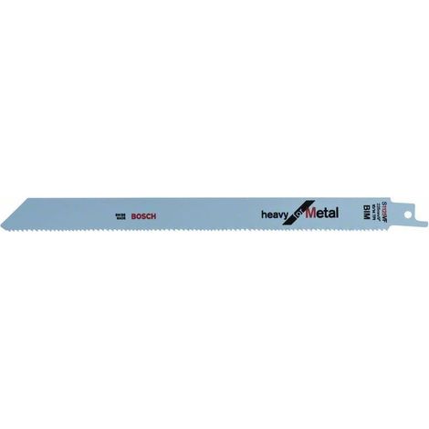 Bosch Accessories 2608657408 Lama per sega a sciabola S 1125 VF, resistente per il metallo, confezione da 5 pz. 5 pz.