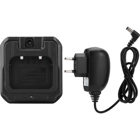 Chargeur de bureau pour talkie-walkie BAOFENG UV 9R, UV9R BF, radio amateur transceiver UE, compatible modèle CHR-9700 (1/5)