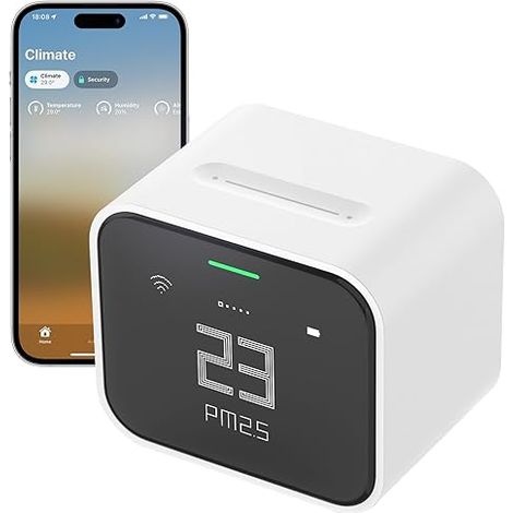Air Monitor Lite, Wi-Fi indoor air quality sensor detects CO2, PM2.5, PM10, temperature and humidity (1/5)