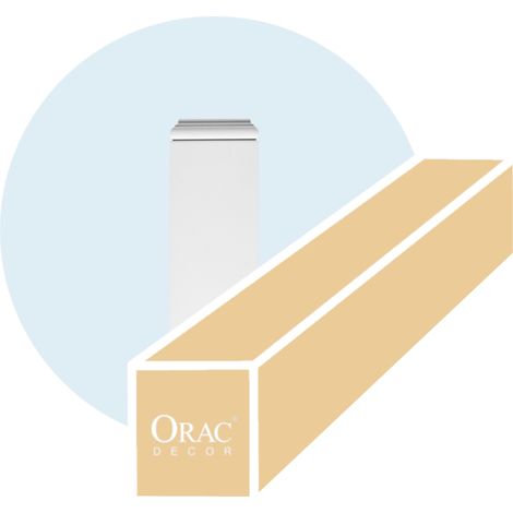 Carton complet de 4 bases K202 - 18,5x54,1x4,1cm - ORAC DECOR